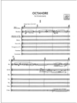 Octandre - Score - Edgard Varèse - Partition - Grand format